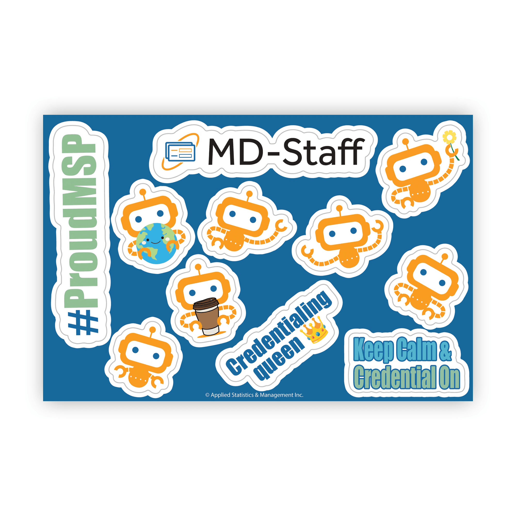 Product MD-Staff Sticker Sheet card image